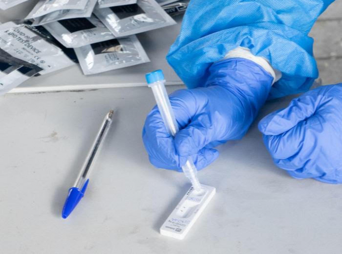 Σημείο δειγματοληψίας rapid test στο Δήμο Αγίου Αθανασίου